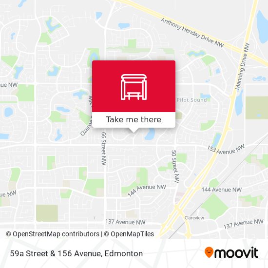 59a Street & 156 Avenue plan