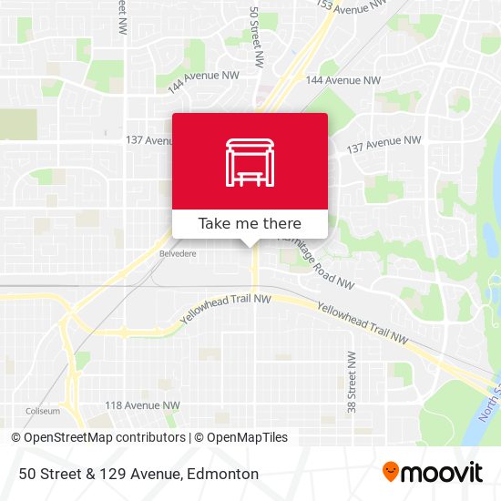 50 Street & 129 Avenue plan