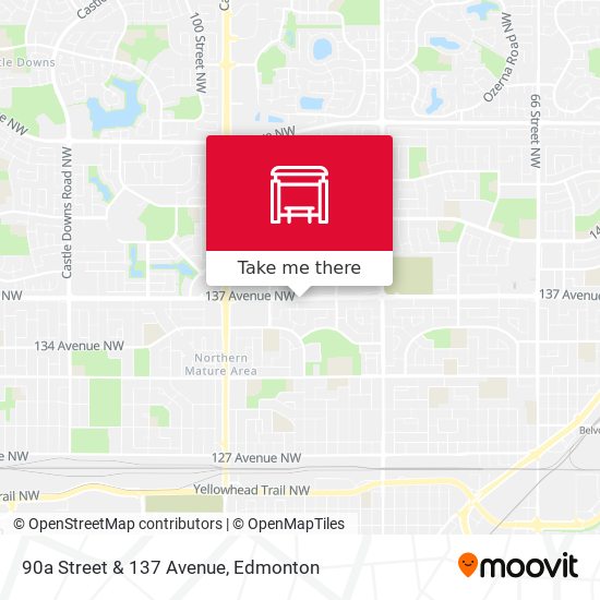 90a Street & 137 Avenue plan