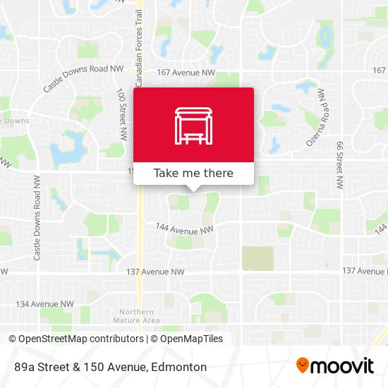 89a Street & 150 Avenue plan