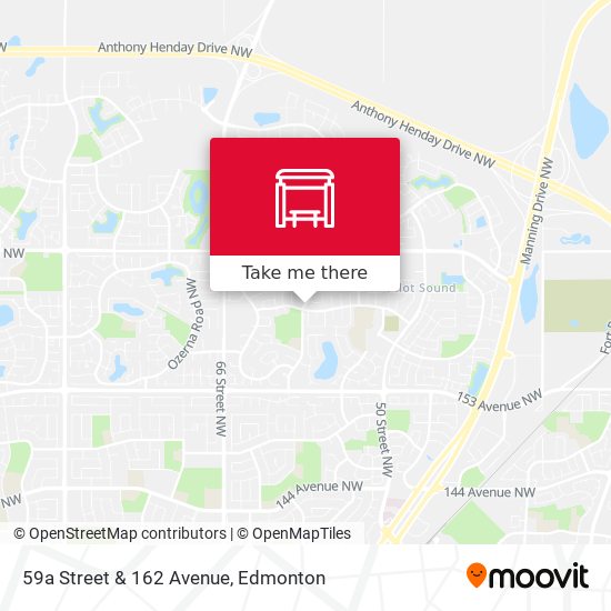 59a Street & 162 Avenue plan