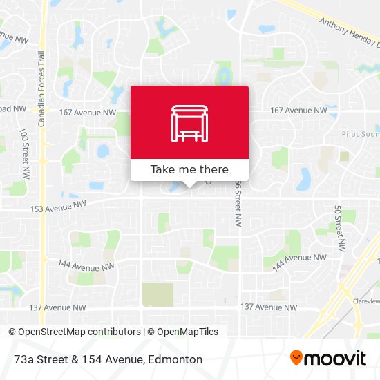 73a Street & 154 Avenue plan