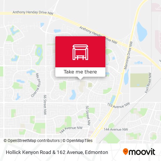 Hollick Kenyon Road & 162 Avenue map