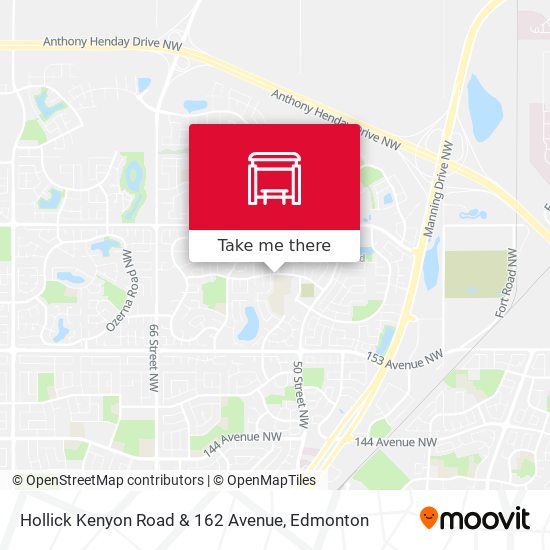 Hollick Kenyon Road & 162 Avenue plan
