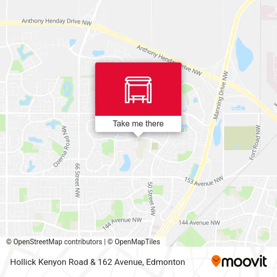 Hollick Kenyon Road & 162 Avenue map