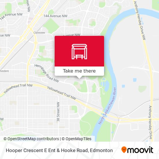 Hooper Crescent E Ent & Hooke Road map