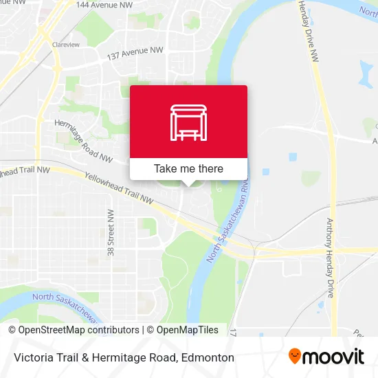 Victoria Trail & Hermitage Road plan