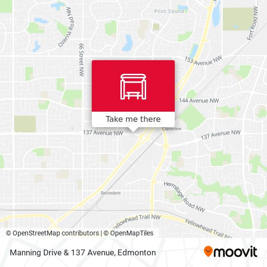 Manning Drive & 137 Avenue map