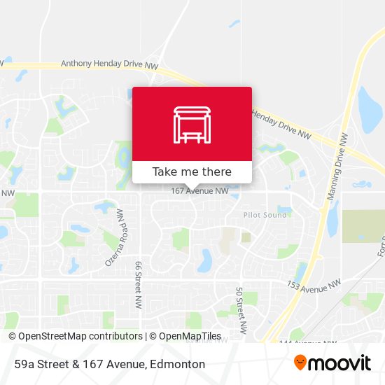 59a Street & 167 Avenue plan