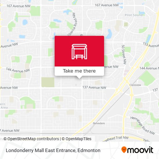 Londonderry Mall East Entrance map