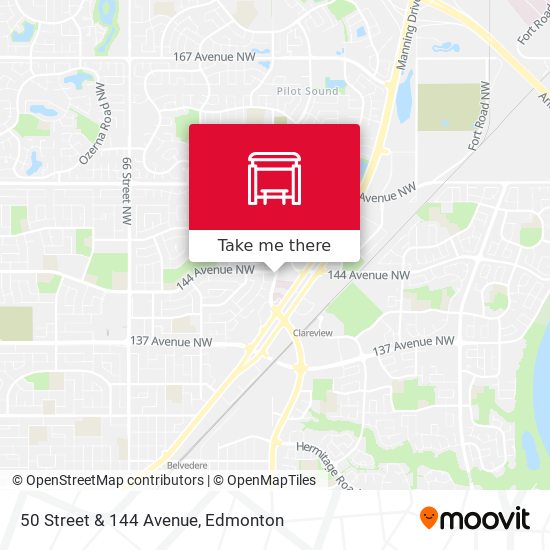 50 Street & 144 Avenue plan