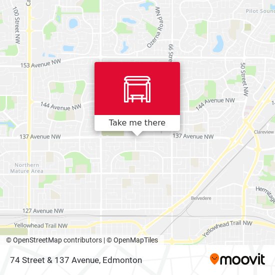 74 Street & 137 Avenue plan