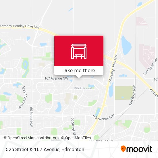 52a Street & 167 Avenue plan
