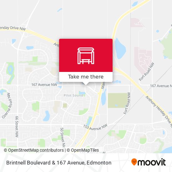 Brintnell Boulevard & 167 Avenue plan
