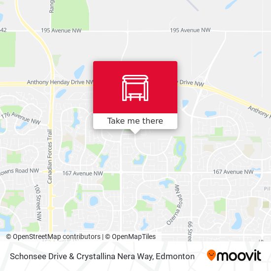 Schonsee Drive & Crystallina Nera Way map