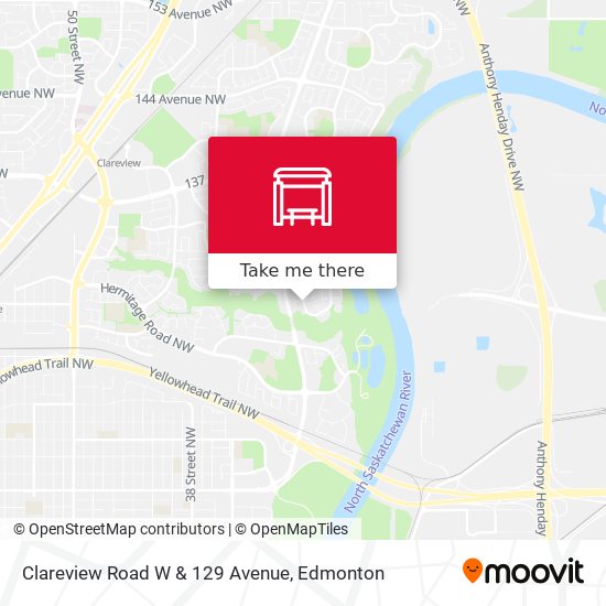 Clareview Road W & 129 Avenue plan