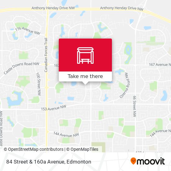 84 Street & 160a Avenue plan
