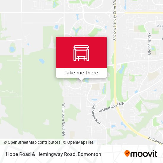 Hope Road & Hemingway Road plan