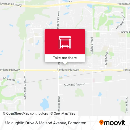 Mclaughlin Drive  & Mcleod Avenue map