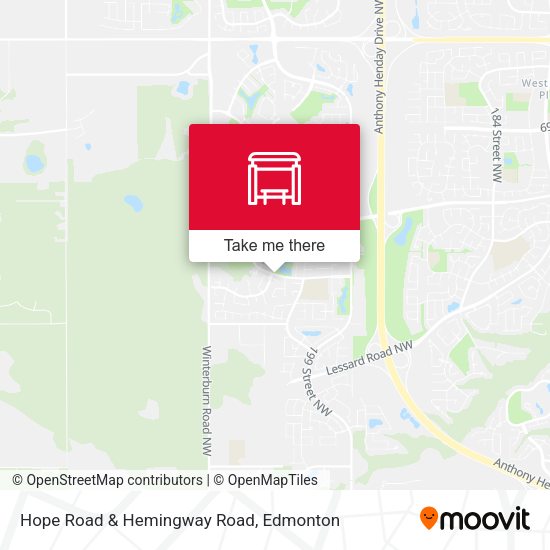 Hope Road & Hemingway Road plan