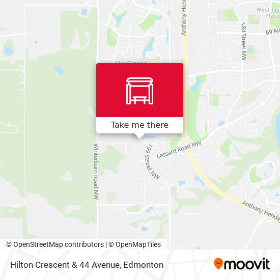 Hilton Crescent & 44 Avenue plan