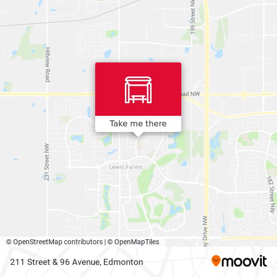 211 Street & 96 Avenue plan