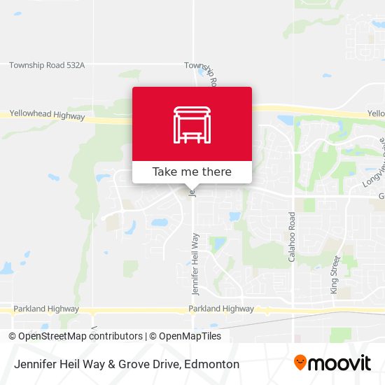 Jennifer Heil Way & Grove Drive map