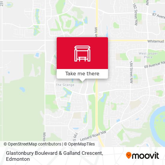 Glastonbury Boulevard & Galland Crescent plan