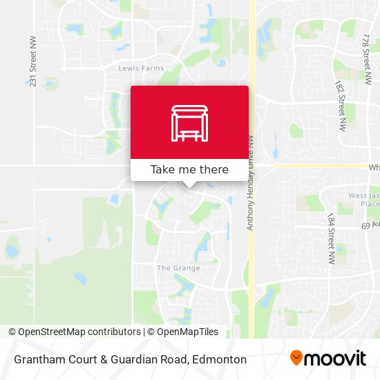 Grantham Court & Guardian Road plan