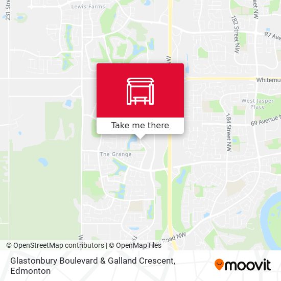 Glastonbury Boulevard & Galland Crescent plan