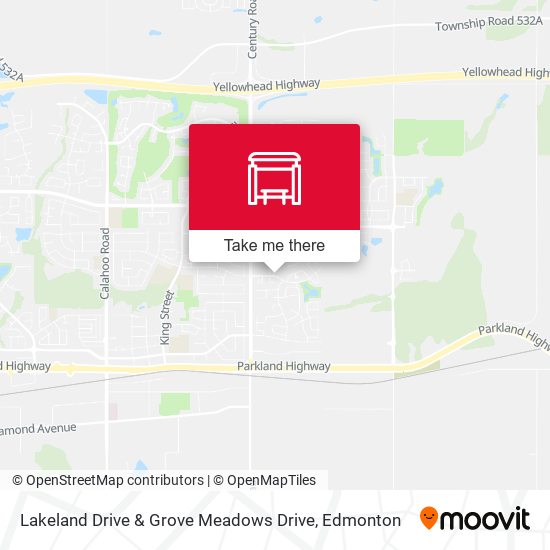 Lakeland Drive & Grove Meadows Drive map