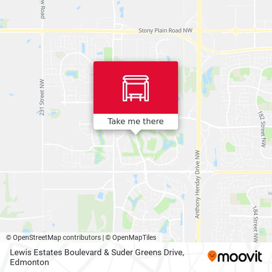 Lewis Estates Boulevard & Suder Greens Drive map