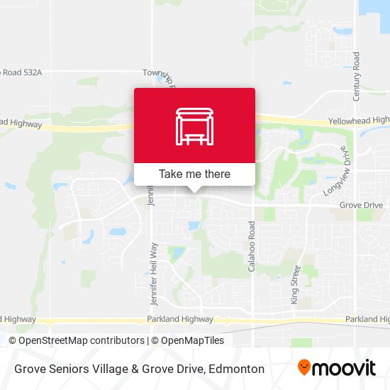 Grove Seniors Village & Grove Drive plan