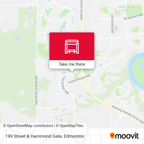 199 Street & Hammond Gate map