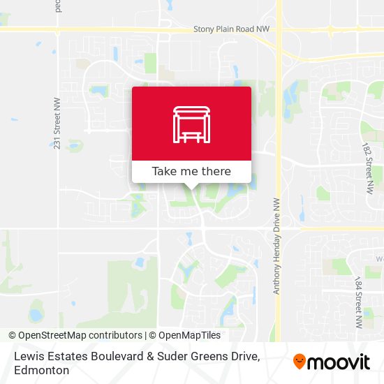 Lewis Estates Boulevard & Suder Greens Drive map