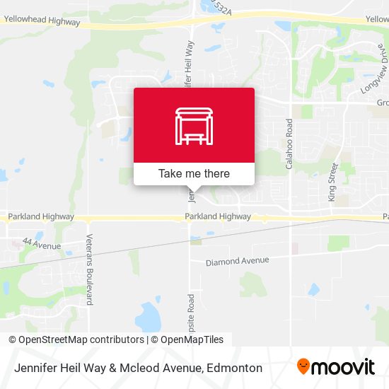 Jennifer Heil Way & Mcleod Avenue map