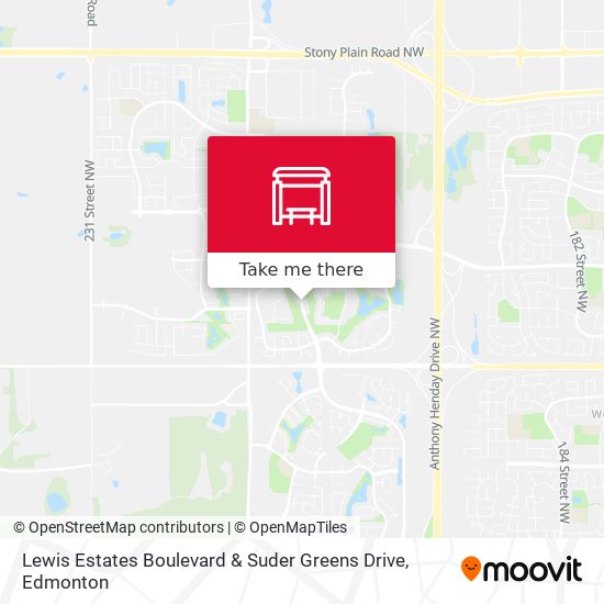 Lewis Estates Boulevard & Suder Greens Drive plan