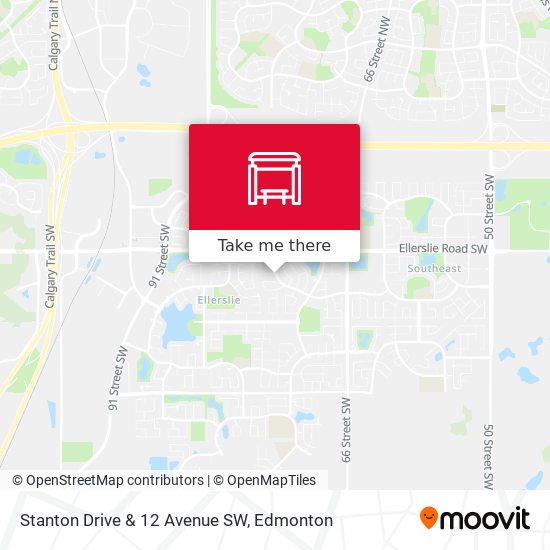 Stanton Drive & 12 Avenue SW map