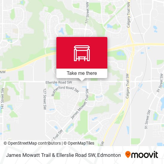 James Mowatt Trail & Ellerslie Road SW map