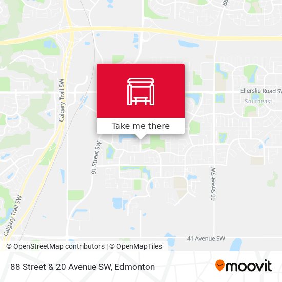 88 Street & 20 Avenue SW plan