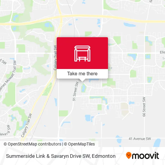 Summerside Link & Savaryn Drive SW plan