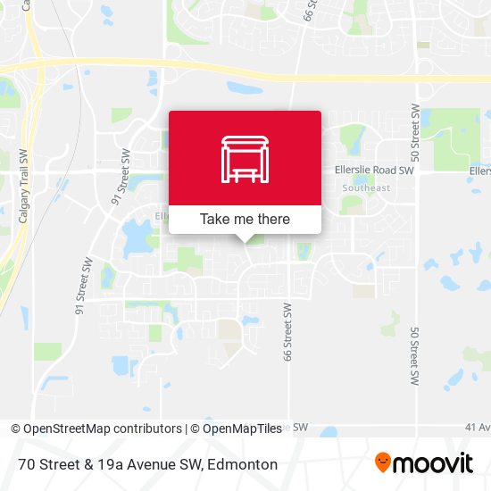 70 Street & 19a Avenue SW plan
