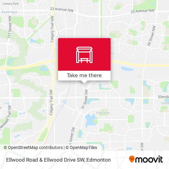 Ellwood Road & Ellwood Drive SW map