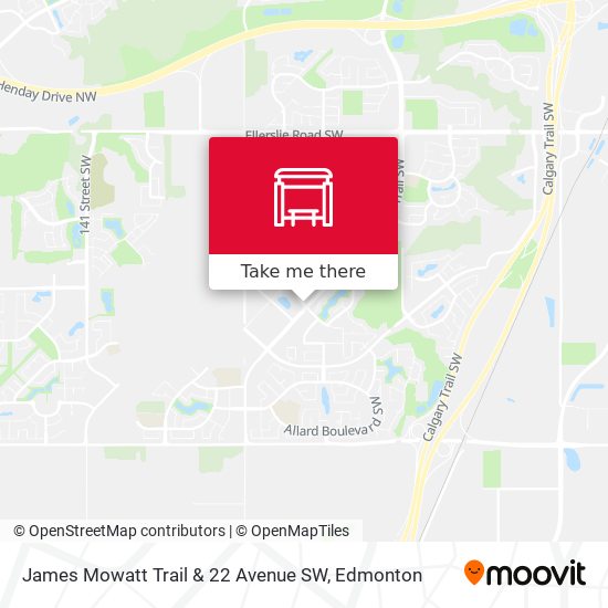 James Mowatt Trail & 22 Avenue SW plan