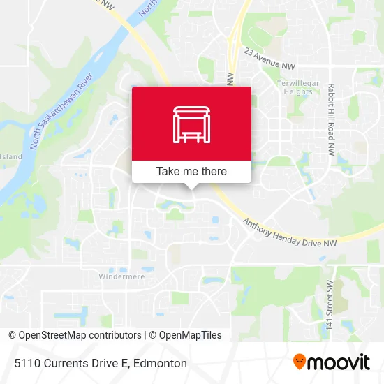 5110 Currents Drive E map