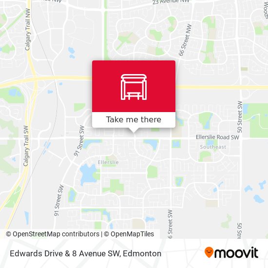 Edwards Drive & 8 Avenue SW map