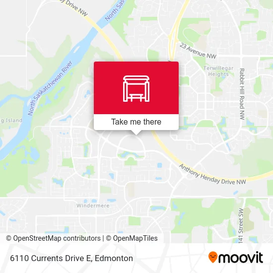 6110 Currents Drive E map