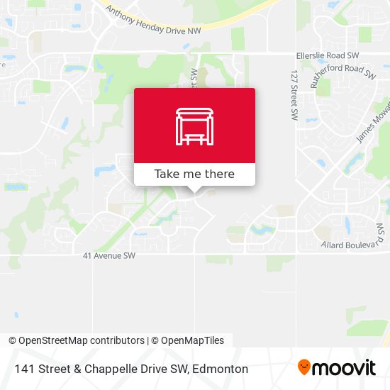 141 Street & Chappelle Drive SW plan