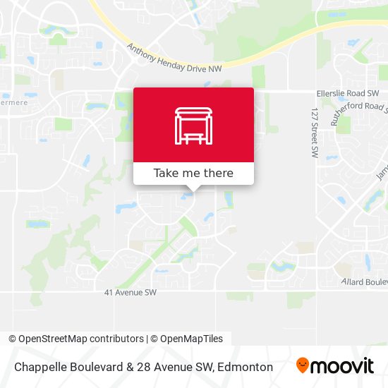 Chappelle Boulevard & 28 Avenue SW map