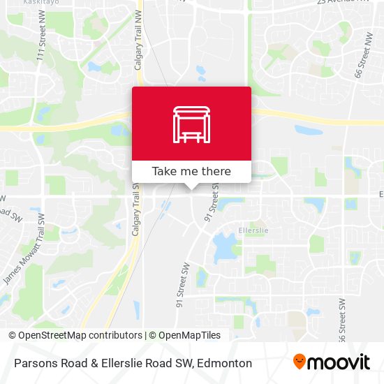 Parsons Road & Ellerslie Road SW plan